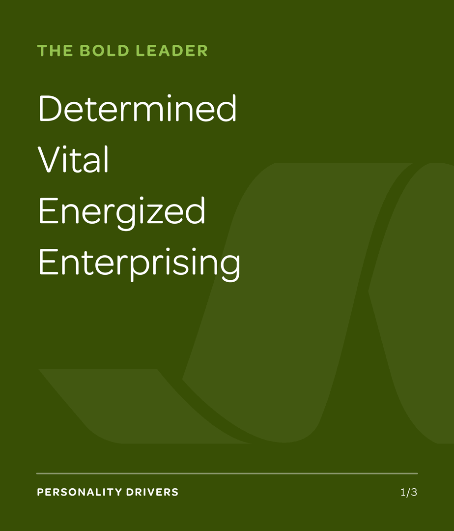 a gif rotating through the personality driver key words for the Meyer brand.