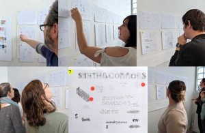Images of brand workshop session for Smith & Connors brand. 