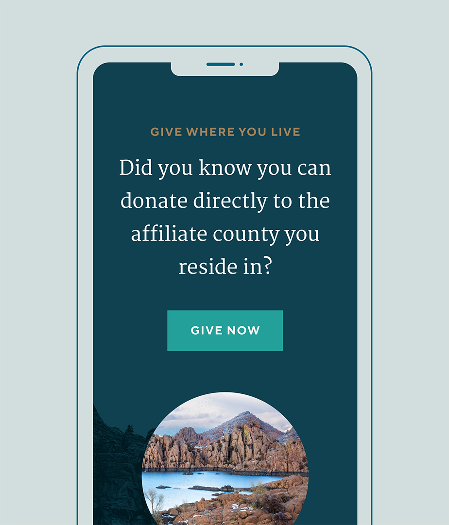 Mobile CTA experience.