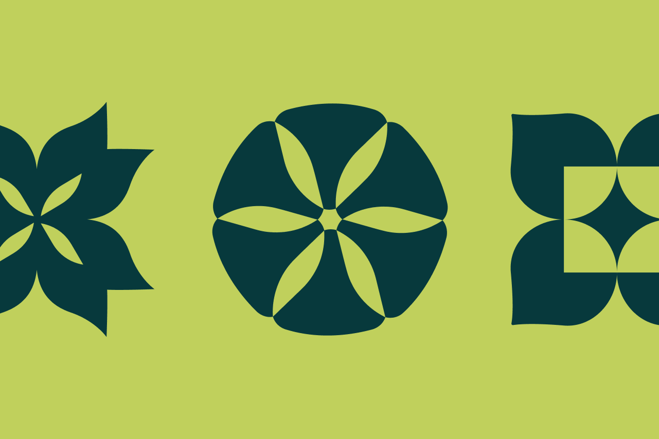 A grid of three custom icons designed for Morrison Child & Family Services that represent the core values of the organization.