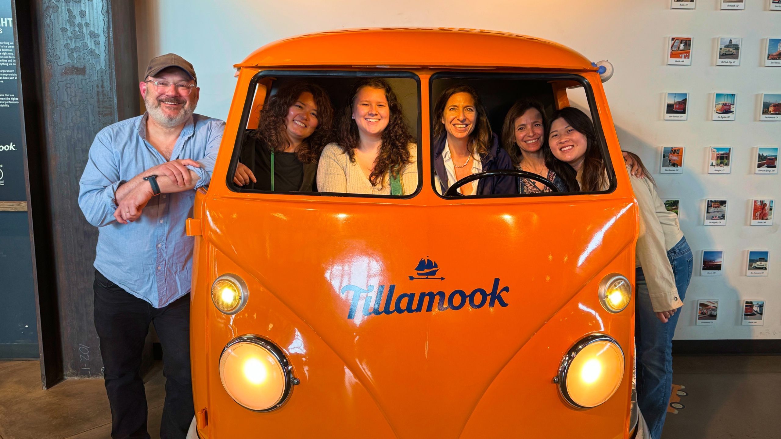 On the Tillamook factory tour