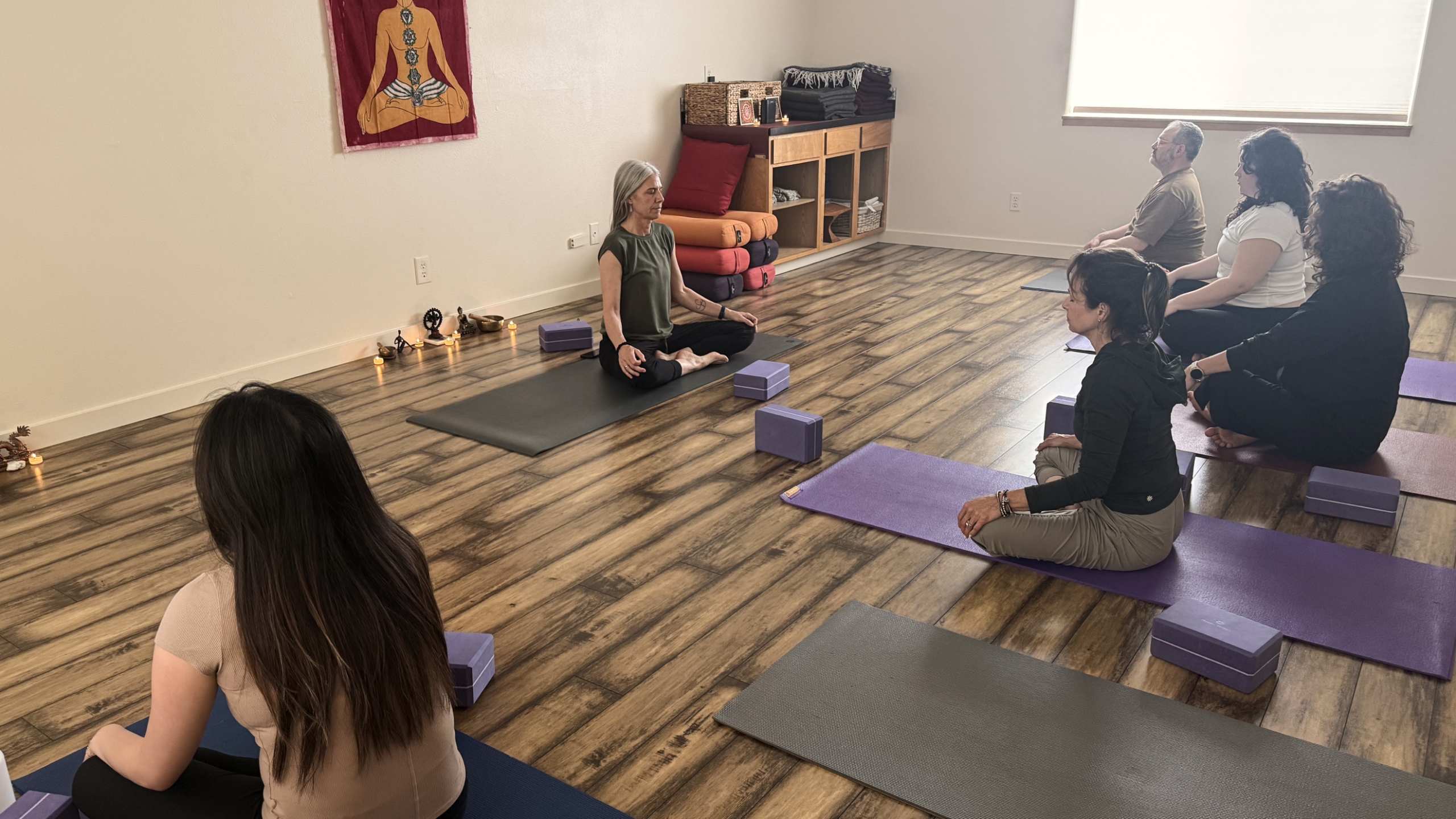 Doing (gentle) yoga together