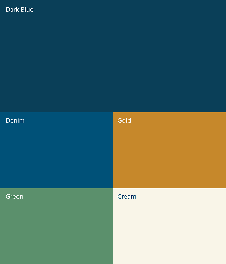 The CoEnergy Propane brand color palette.