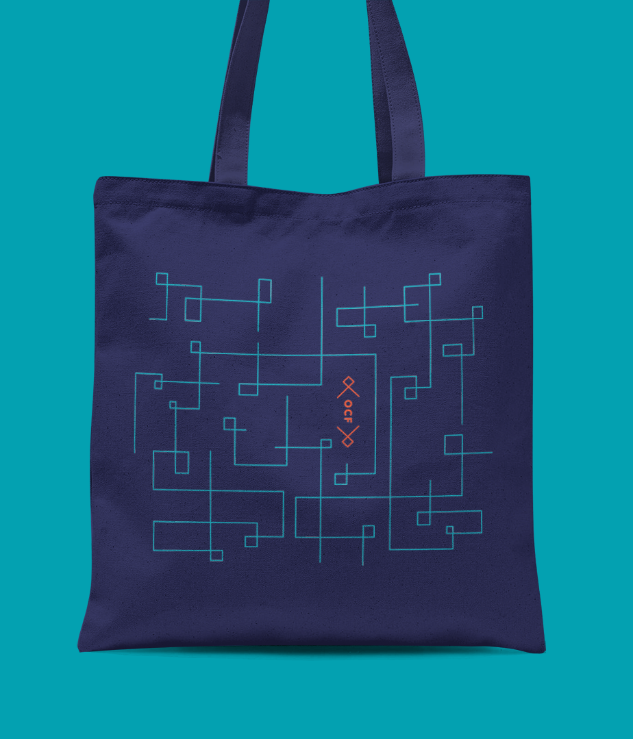 Oregon Community Foundation branded tote bag.